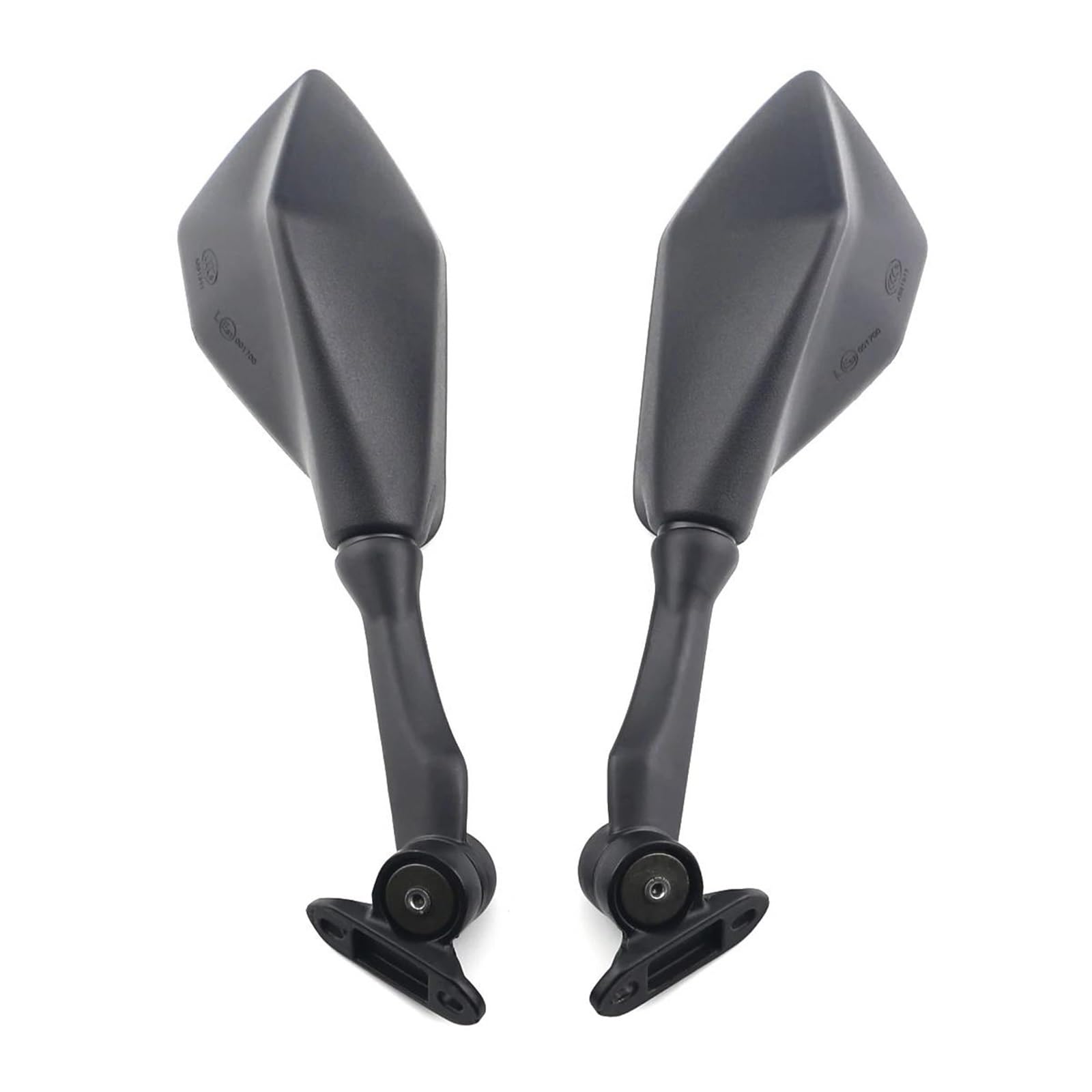 Espejos retrovisores de manillar negro estables para moto Kawasaki Ninja ZX4RR 2023 2024
