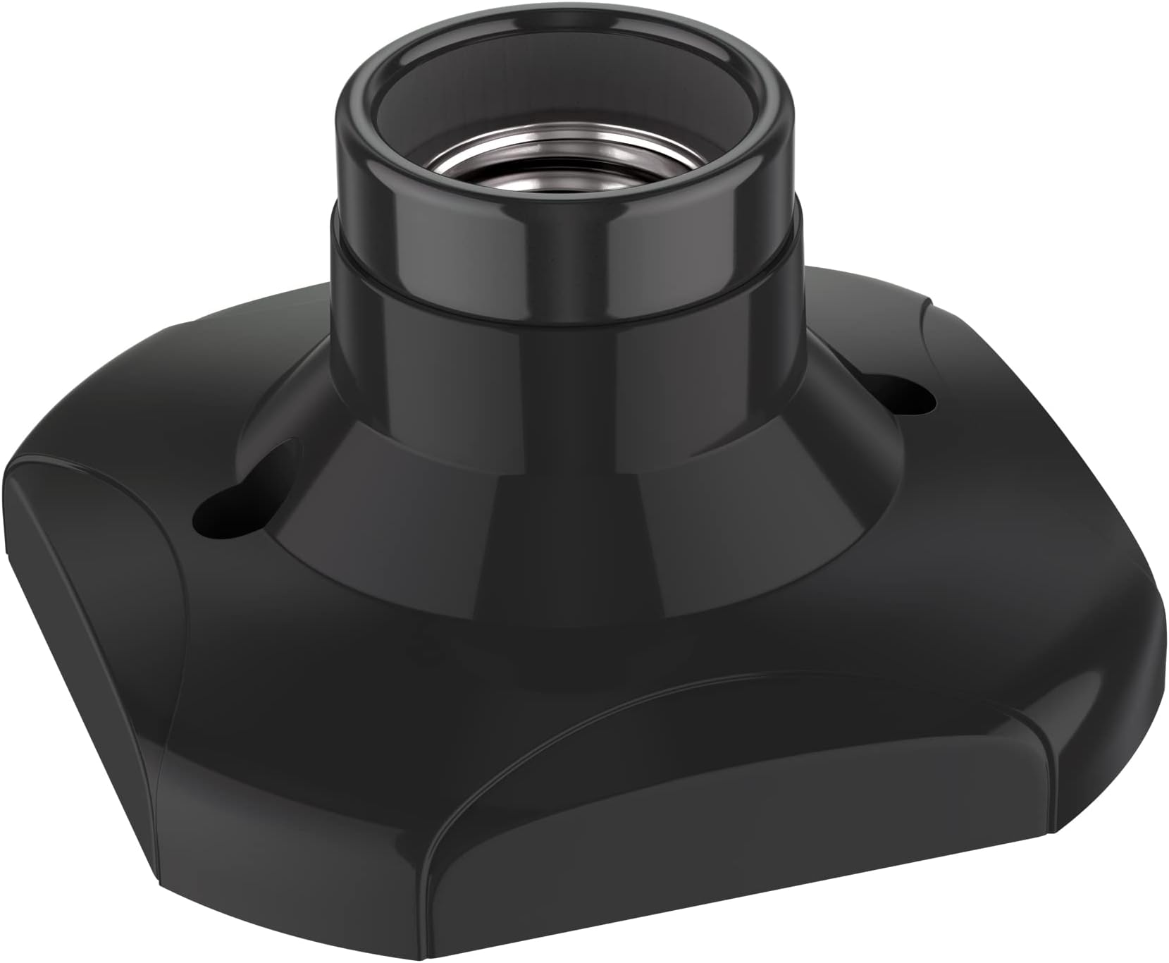 ledscom.de Ceiling Light/lamp Holder Elektra, Black, 1x E27 max. 60W