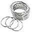 Amazon.com: Ewparts Metal Rings 2 inch for Plant Hangers Welded Steel ...
