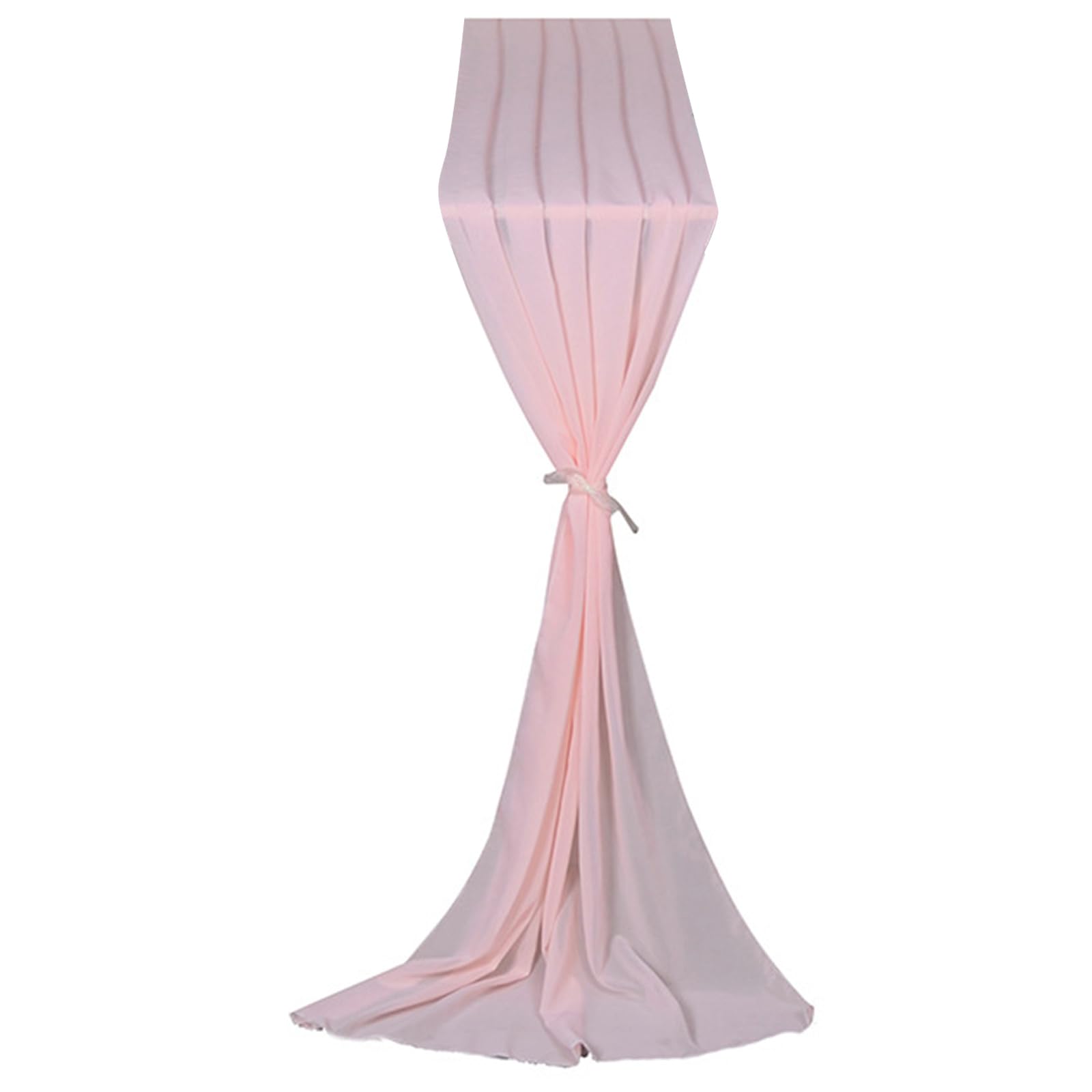 Tsophreniq Simple and Charm Cheesecloth Table Runner Table Cloth Decors for Special Event Unique Gatherings & Parties Supply Wedding