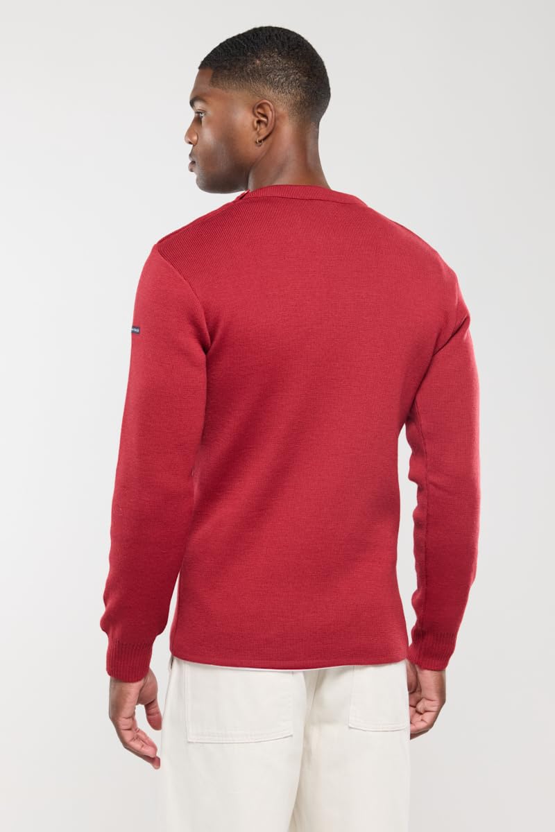 Armor Lux Pull Marin uni en Laine FOUESNANT