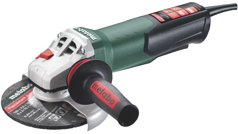 Metabo 6-Inch Angle Grinder, 9,600 RPM, 14.5 Amp