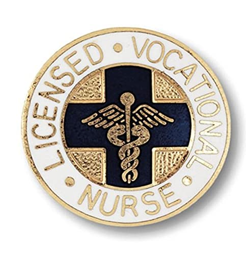 Image of Prestige Medical Emblem Pin, Licensed Vocational Nurse (Blue Cross - California and Texas Only)