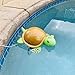 WWD POOL Chlorine Floater, Animal Pool Chlorine Dispenser for Chemical Tablets Fits 3 Inch Tabs Bromine Holder(Turtle)