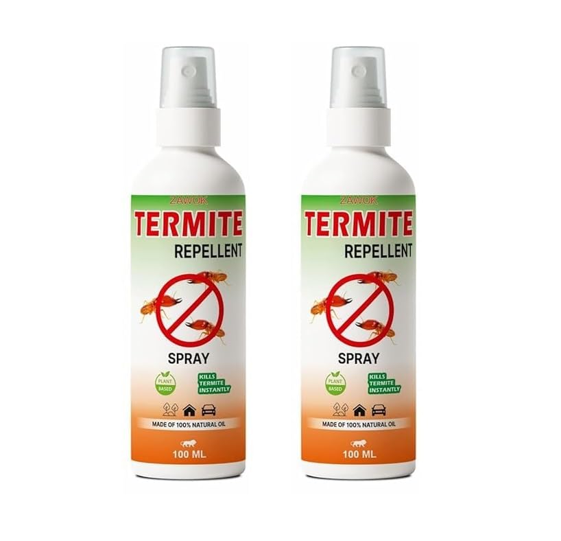 BM BROTHERS Termite Repellent Spray - 100ml | Natural & Eco-Friendly | Termite Killer | Wood Preservative | Controls Termites, Borers | 100% Herbal and Chemical free (Pack of 2 (200 ml))-image-8