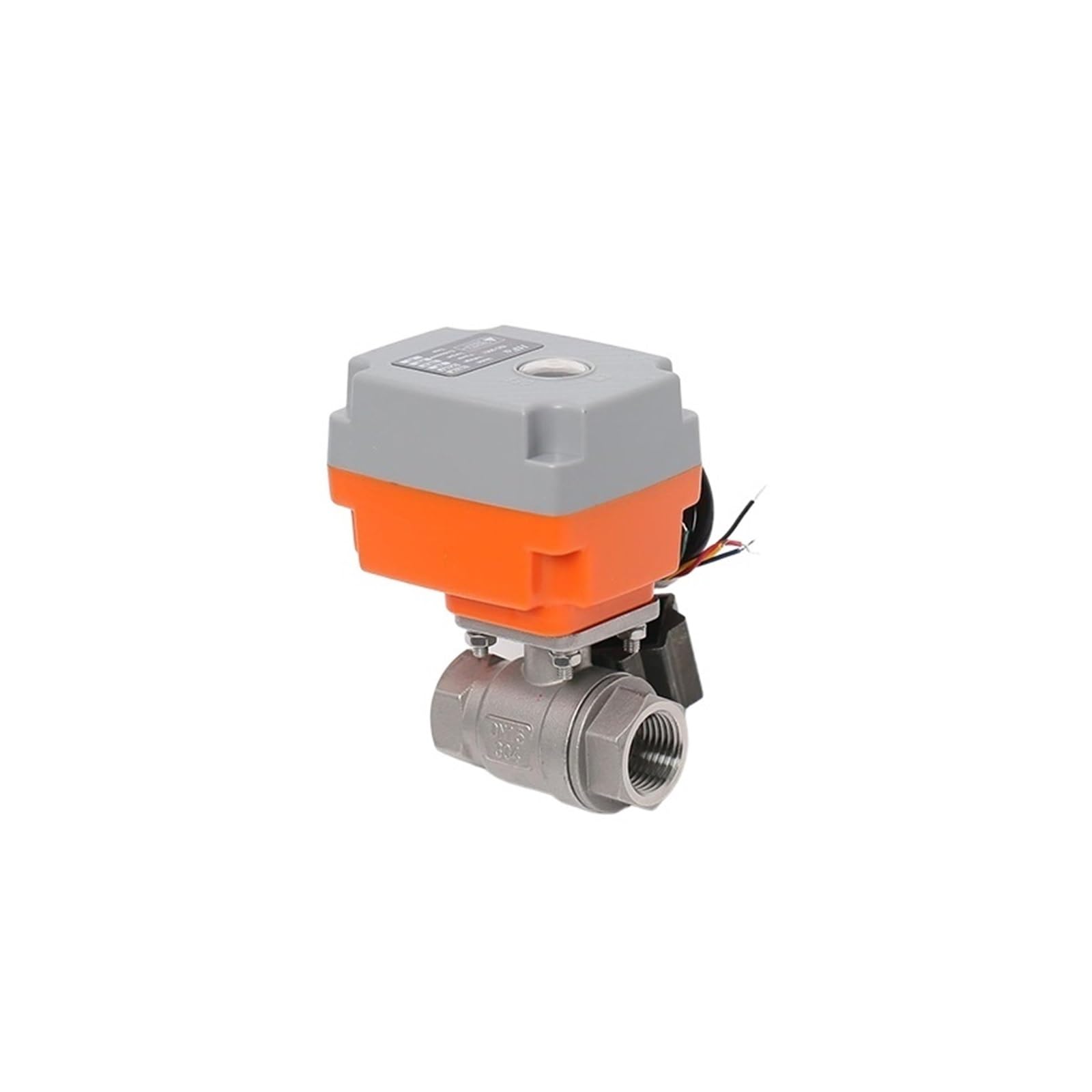 Válvula eléctrica 4-20ma 1" FNPT válvula integral proporcional de control eléctrico motorizada for aplicación de agua ProteccióN Contra El óXido, Larga Vida úTil
