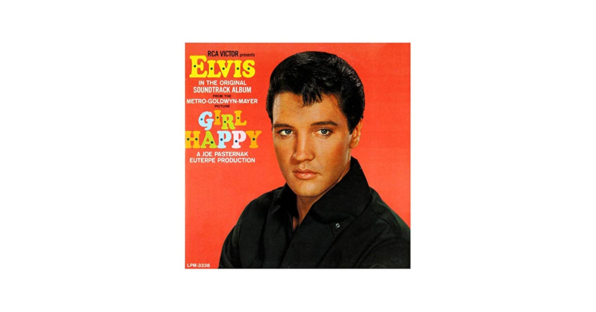 Elvis Presley Girl Happy UK(英)盤LP Mono深溝 Elvis Presley Girl Happy UK(英)盤LP Mono深溝 Elvis Presley
