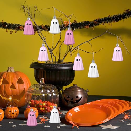 4 PCS Cute Ghost Style Hanging Decoration Halloween Decor for Indoor Home - image 4