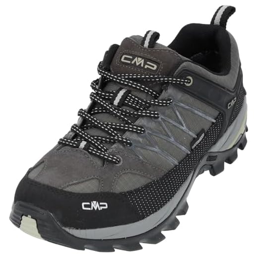 CMP – F.lli Campagnolo Unisex-Kinder Kids Altak Trail Shoe 2.0 Traillaufschuhe, Mehrfarbig (Navy-PINK Fluo-A.Marina 98BD), 32 EU 5 CMP - F.lli Campagnolo Rigel, Herren Trekking- & Wanderhalbschuhe, Grau (Grey U862), 44 EU, 3Q54457