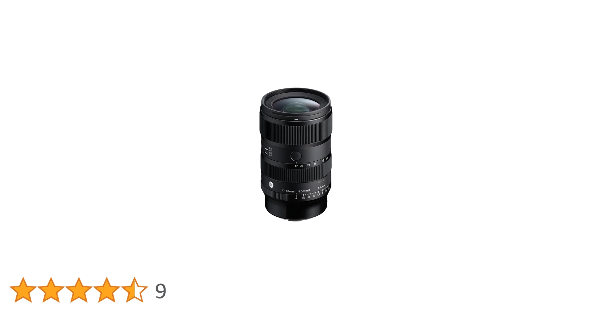 Sigma 17-40mm F1.8 DC | Art for Fuji X : Amazon.ca: Electronics