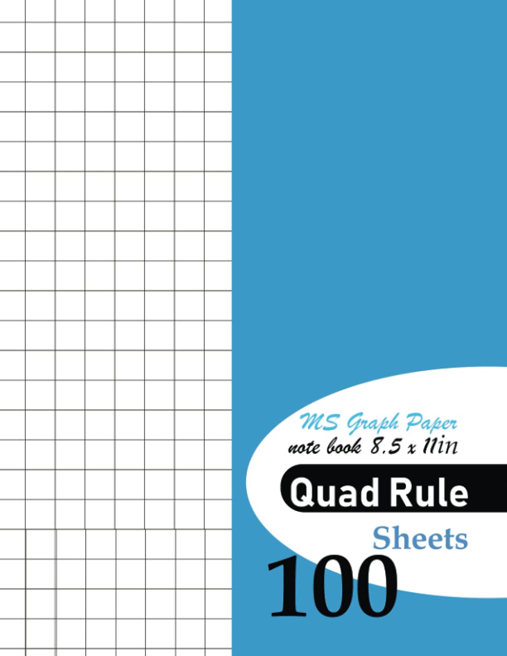 Buy Graph Paper Graph Paper 8.5 x 11in, MS Quad Rule,100Sheets (200
