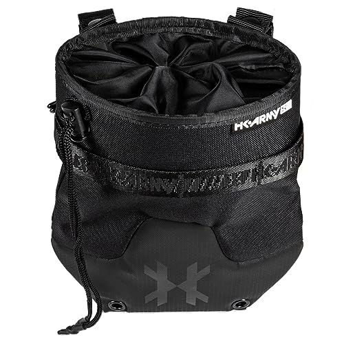 HK Army Hostile Evac MOLLE Magazine Dump Pouch for Airsoft (Black)