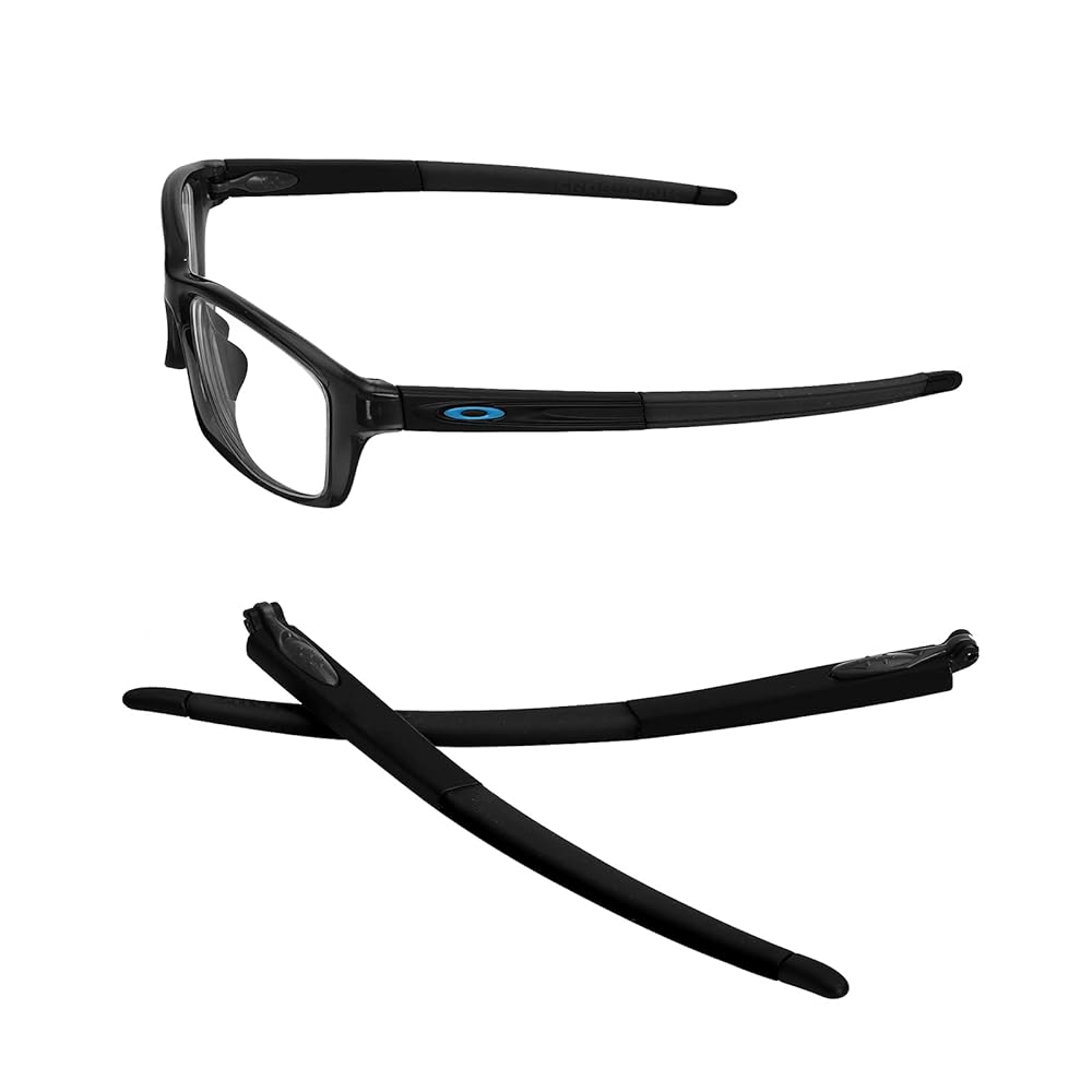 onega_914 Replacement Temples Arms Legs With Blue Icon Ring For Oakley