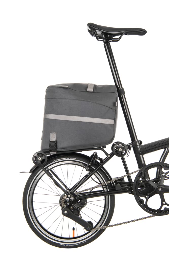 Brompton Dark Grey Borough Roller Rack Bag