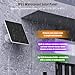 Solar Panel for Ring Doorbell 1/2/3/3+/4, Video Doorbell, Ring Battery Doorbell, Solar Charger 6W AC 9V Waterproof, Adjustable Panel Mount, 9.8ft Cable