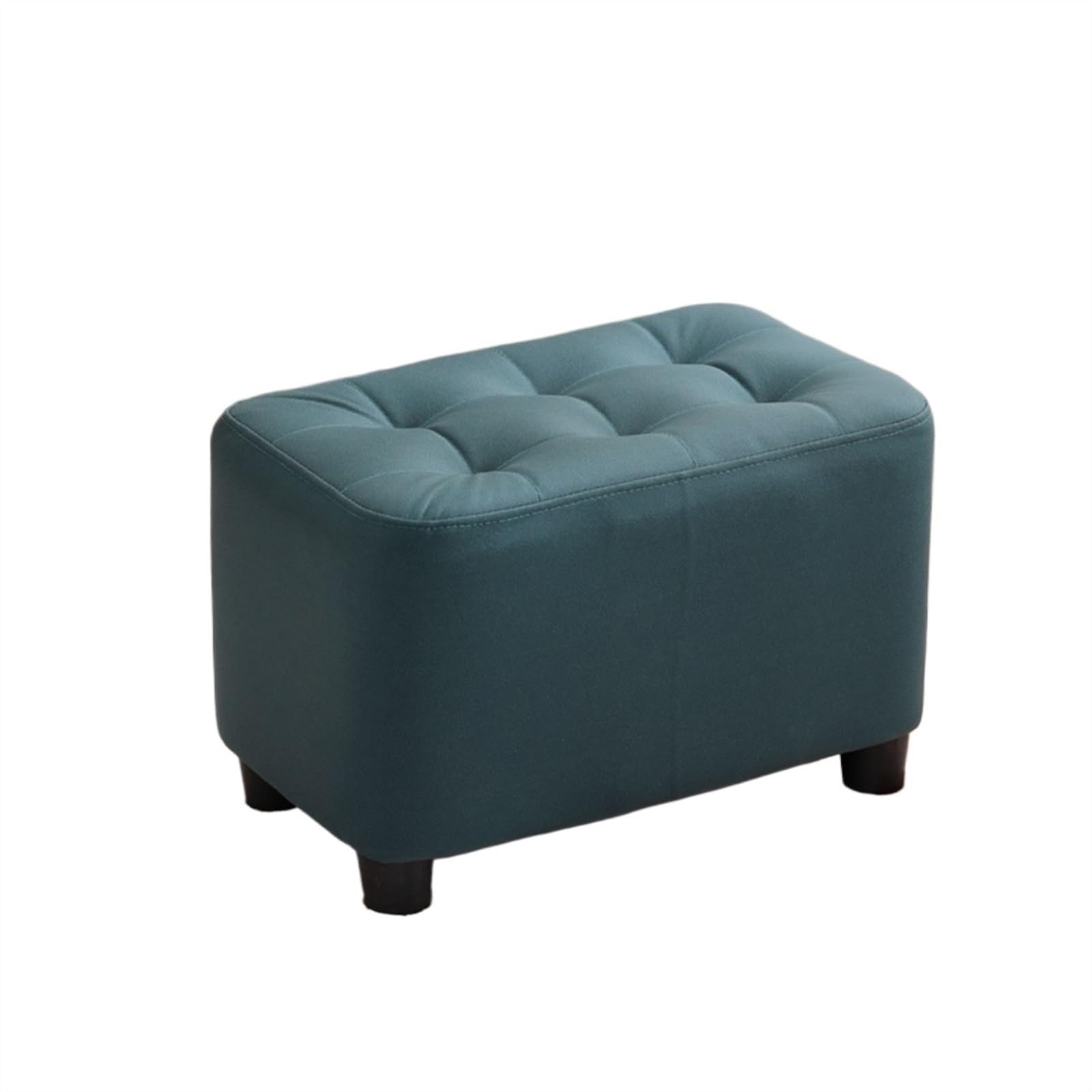 Banc à chaussures compact en bois massif pour petits espaces