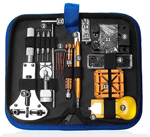 Magnetischer Werkzeugsatz Clock Watch Reparaturwerkzeuge Präzisionssatz Watch Opener Remover Kleiner Demontage Kit Magnetische Bit Bitset Griff 149 stücke Präzisionswerkzeugsatz ( Color : 149pcs ) Cover