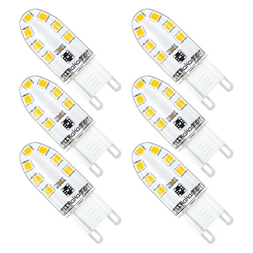 Kakanuo Lampadina LED G9 3W Equivalenti a
