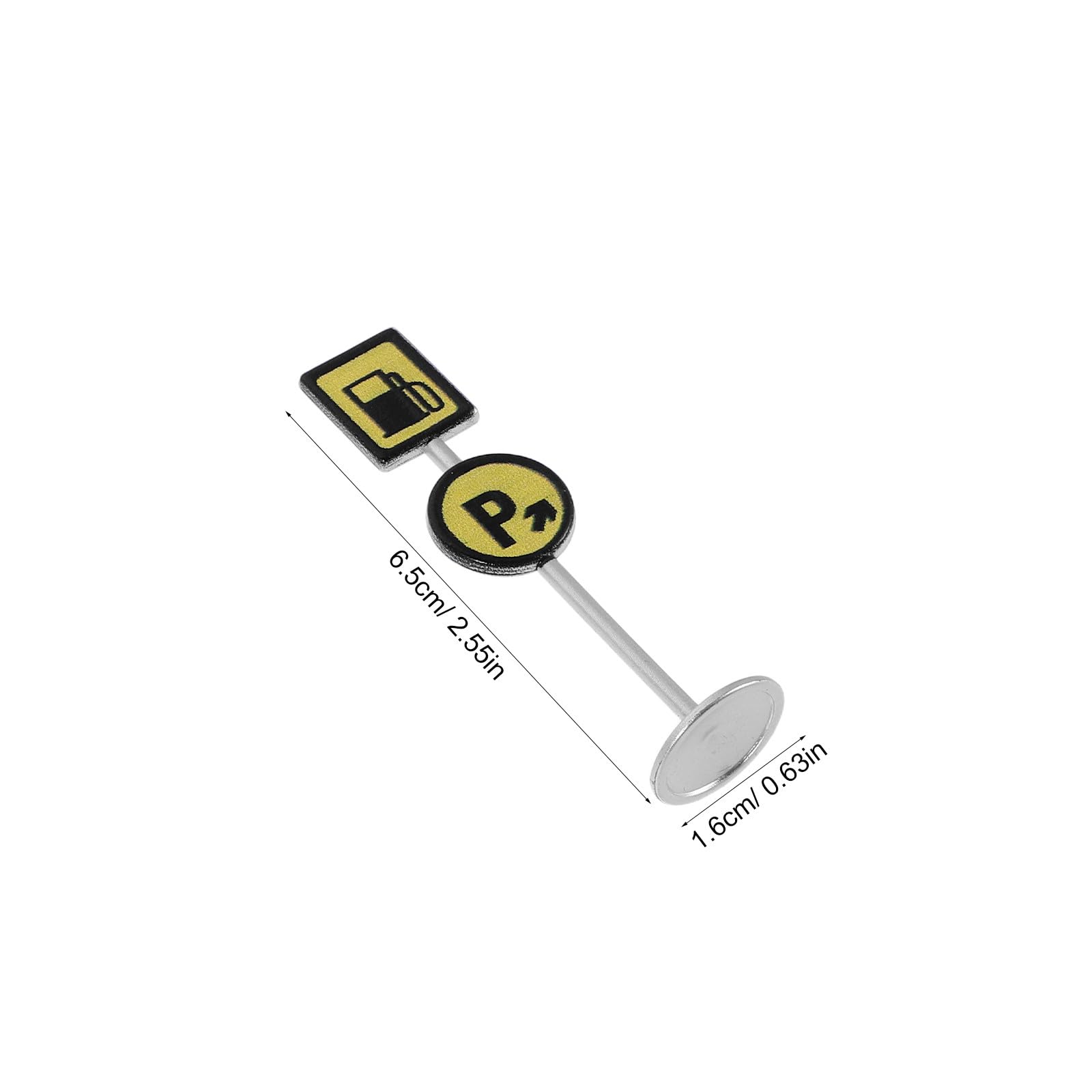 100 Panneaux De Signalisation Miniatures – Plastique – 6,5 Cm – Supports Inclus – Éducatif – Pour Maquettes, Circuits Routiers, Classes