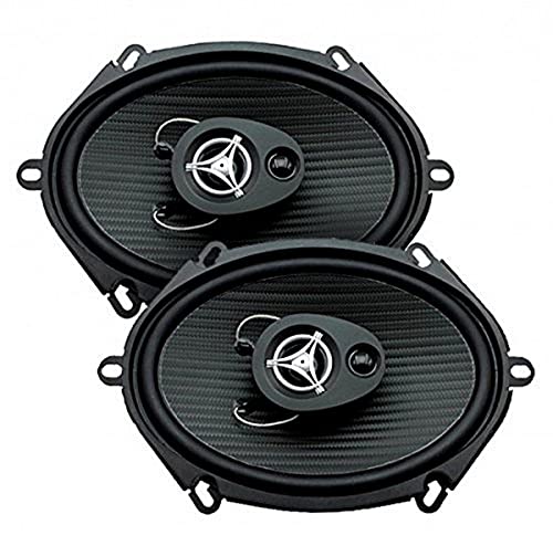 Haut-parleur coaxial à 3 voies 12,7 x 17,8 cm Power Acoustik