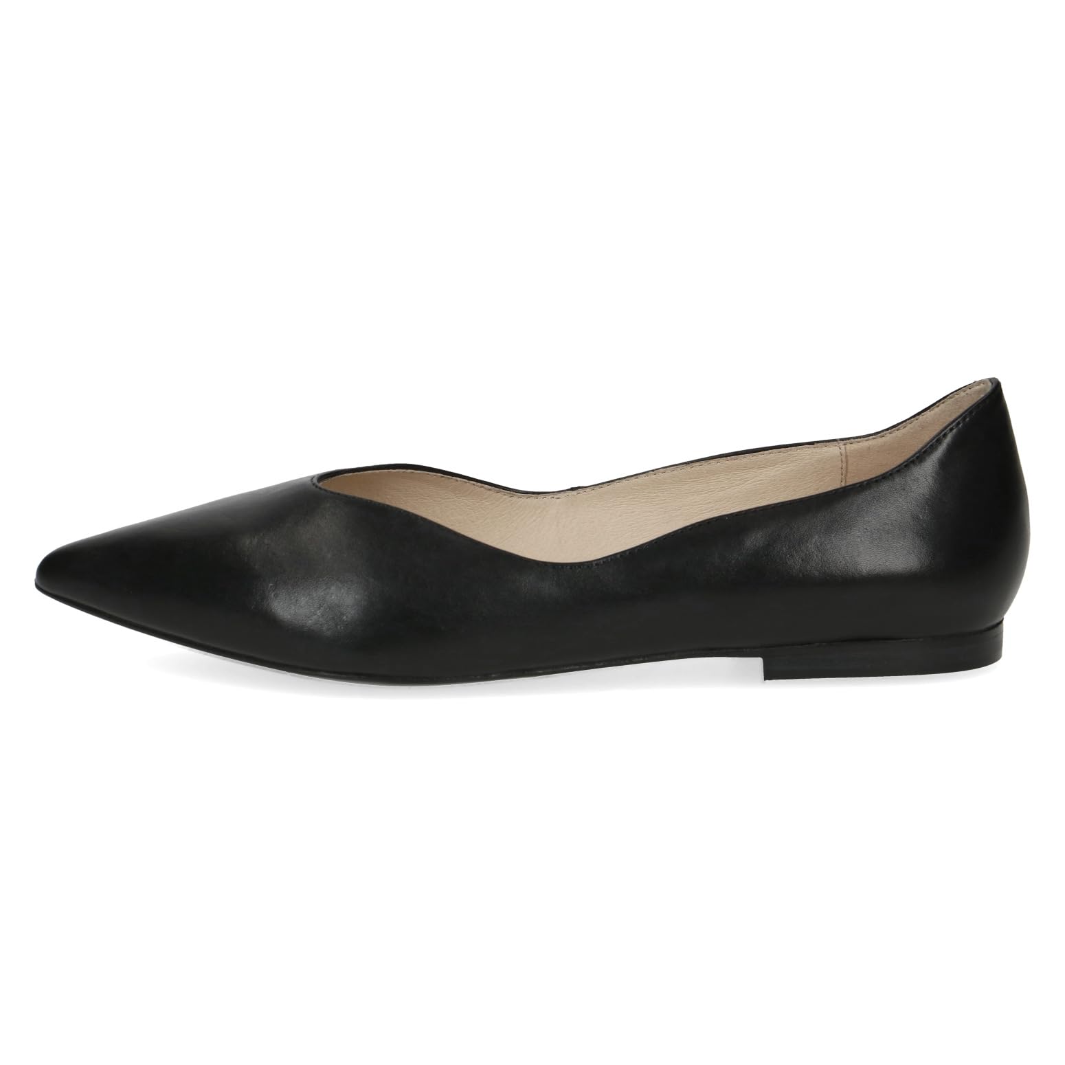 Caprice Damen Ballerinas aus Leder Spitz
