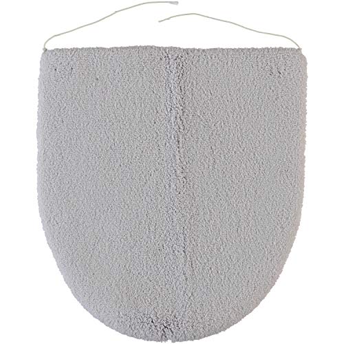 RHOMTUFT Badteppiche Square perlgrau - 11 Deckelbezug 45x50 cm