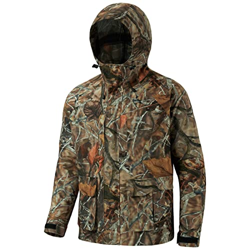 Image of BASSDASH Walker-LW Breathable Waterproof Fishing Hunting Wading Jackets with Silent Outer Fabric for Men Women