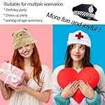 12 Assorted Funny Hats Dress Up Costume Hats Crazy Party Hat Photo Booth Props Hatss for Teen Adult - Image 5