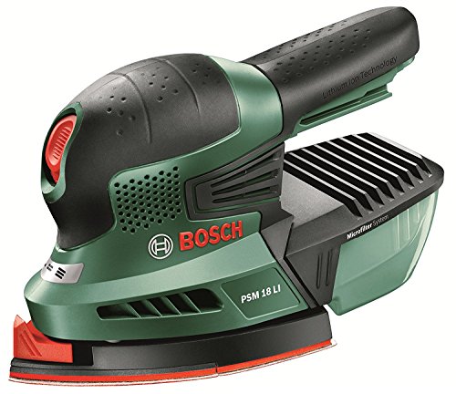 Bosch Home and Garden 0.603.3A1.301 Multilijadora de batería de Litio, 18 W,...