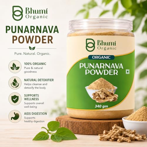 Image of Ayurveda Punarnava Powder 340 gm | Boerhavia Diffusa, Kidney Rejuvenation, Herbal Supplement
