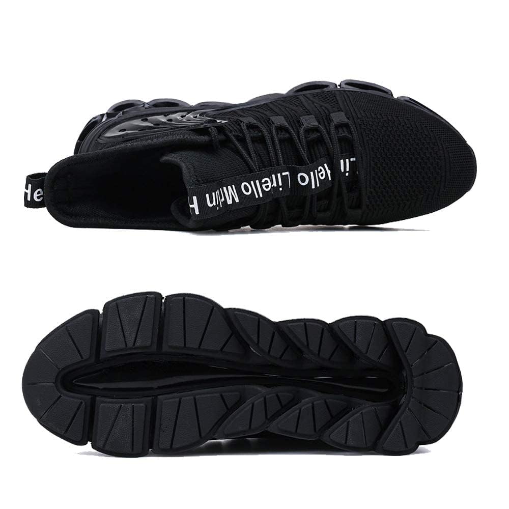Hello MrLin Herren-Laufschuhe, rutschfest, athletisch, Tennis, Walking, Sneaker, Hip-Hop