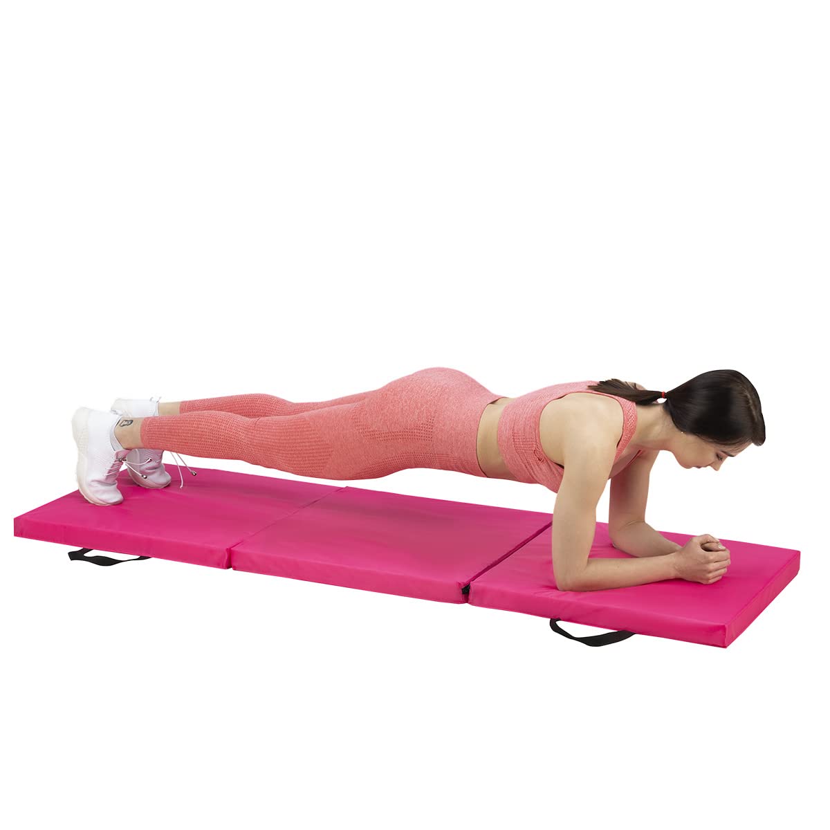 TimeBreak Materassino da ginnastica pieghevole da 180 x 60 x 5 cm HMS
