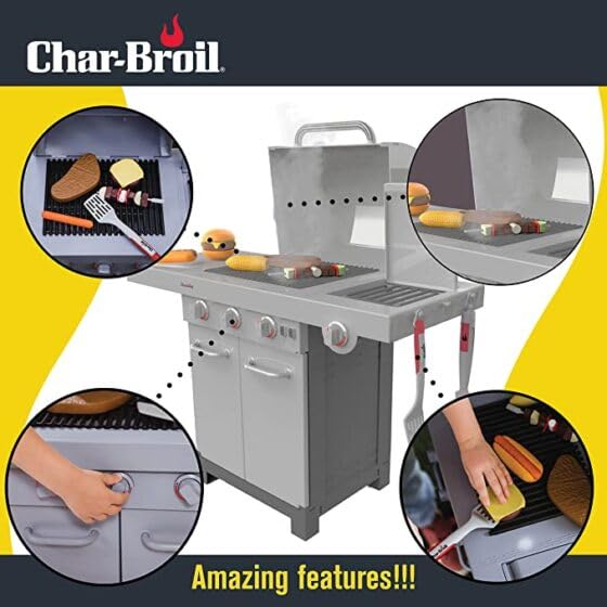 Red Toolbox Char-Broil Kid's BBQ Set