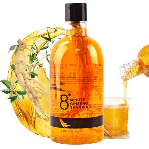 オタネニンジンシャンプー, 13.52Fl Oz Ginseng Shampoo, オタネニンジンエッセンシャル プレミアムシャンプー シルキー&スムース, Ginseng Extract Root Nourishing Shampoo, 8 Minute