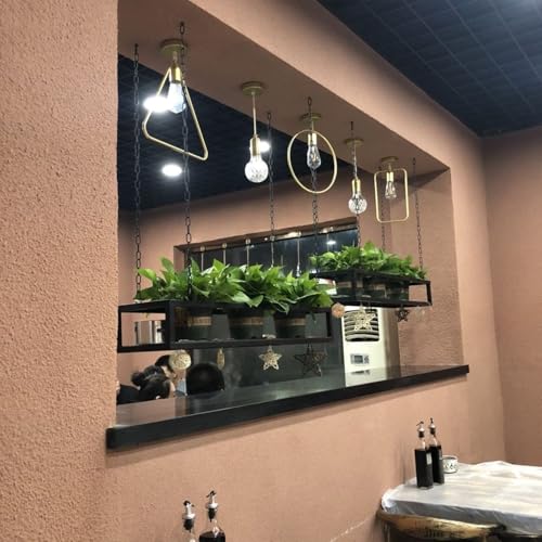 Support de pot de fleurs suspendu pour optimiser l'espace sur balcon et bar - 5