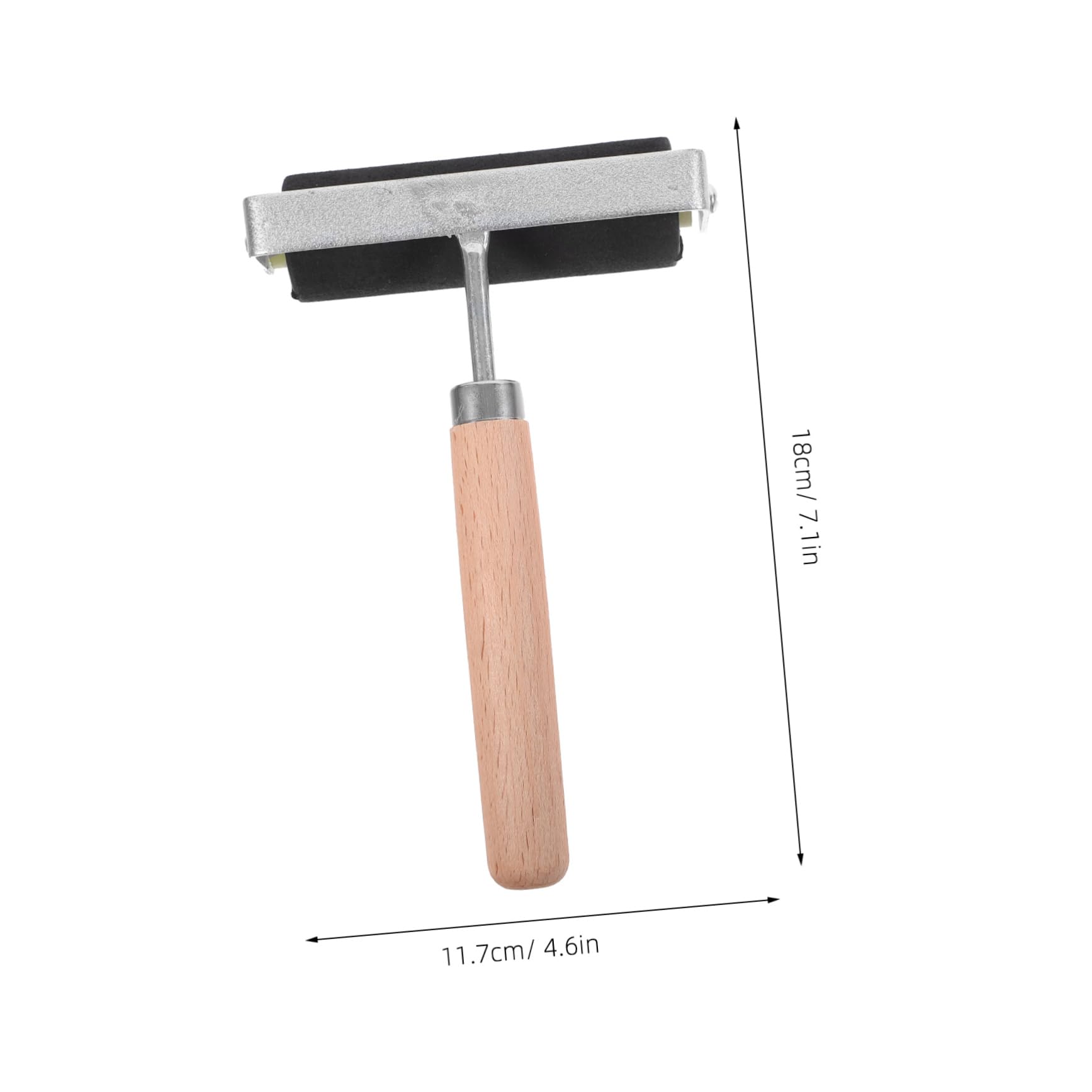 NUOBESTY 4stücke Handheld Printmaking Roller Ergonomischer Druckroller Für Kunst Und Handwerk Leicht Und Langlebig Für Linoldruck Stempeln Und Scrapbooking