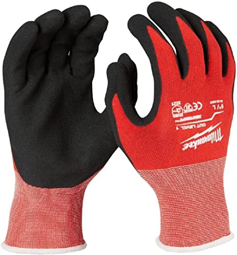 Milwaukee Electric Tools - 48-22-8902 Cut 1 Dipped Glovs L #TOP16