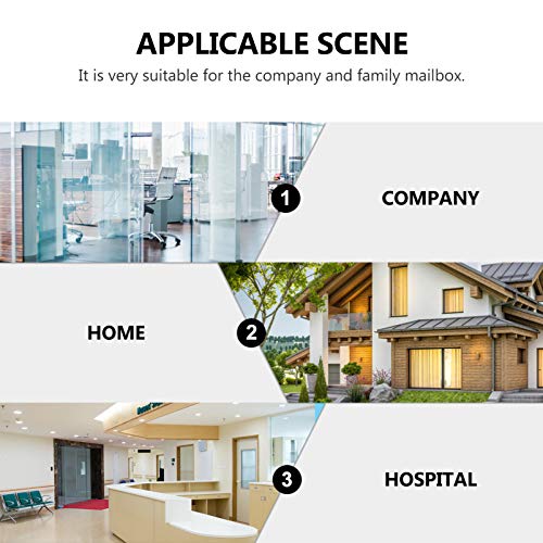 Wall Mount Mailbox Wall Mount Locking Drop Box Steel Mailbox For Rent Payments Mail Keys Weatherproof Wall Mount Locking Mailbox Weatherproof Galvanized Steel Cover Metal Drop Box Safe Box #TOP5