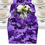 Matériau imperméable de qualité supérieure : fabriqué à partir de tissu polyester de haute qualité, ce chemin de table est imperméable, résistant aux taches et très durable. Il protège efficacement votre précieuse table de salle à manger contre les déversements, les marques de chaleur et les rayures, assurant une utilisation durable.