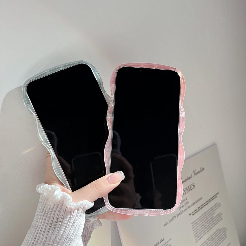 Amazon.co.jp: 3D カラフルなクリスタルラブハート透明電話ケース