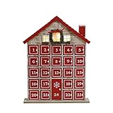 2.Tradition de Noël : ce calendrier de l'Avent en bois avec 24 tiroirs.