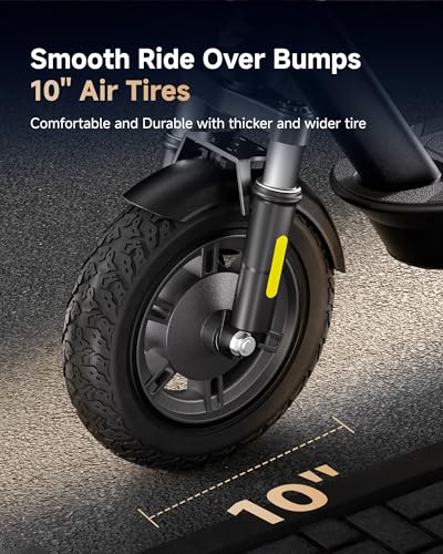 Image of ECOROAD Electric Scooter for Adults, 750W Motor & 25 MPH & 30-35 Miles Long Range, 8.5&10 inch Tires with Dual Suspension, Foldable Commuting E Scooter with App Control