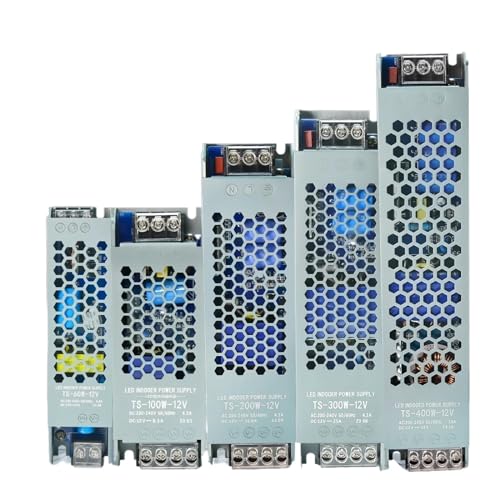 1 �X�C�b�`���O�d�������v�g�����X 60 ���b�g 100 ���b�g 200 ���b�g 300 ���b�g 400 ���b�g DC 12 V 24 V �d���A�_�v�^�ACCTV �t�� LED ���C�g�ɓK���Ă��܂�(12V,300W)