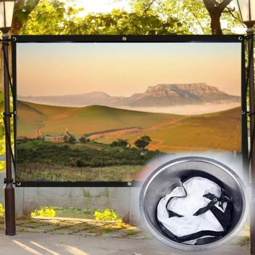 Pantalla de proyector plegable 120" 16:9 para exteriores