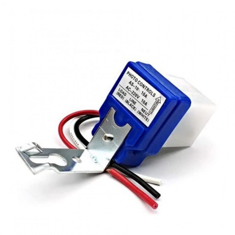 REES52 AS-10 12V 10A Light Sensor Switch Auto On Off Dusk Sensor Night Light Sensor Twilight Switch (B0BT87CDX7) Amazon Price History, Amazon Price Tracker