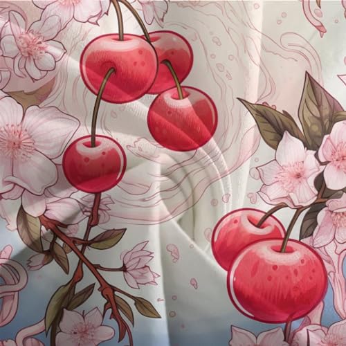 Funda nórdica de sakura 220x240 cm con dos fundas de almohada de microfibra 8