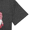 Christmas Gnome T Shirt Women Funny Graphic T-Shirt Gnomes Tee Short Sleeve Tops Holiday Clothes Red Grey