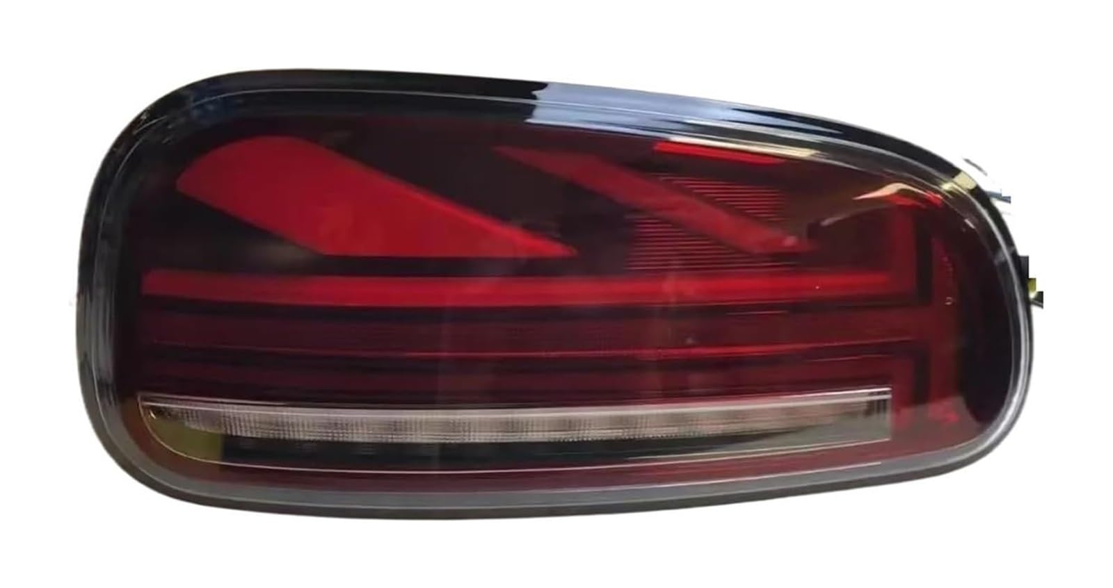 Para Cooper Para F54 Para Clubman Para JCW Luz Freno Señal Giro Conjunto Lámpara Trasera Coche Conjuntos Luces Traseras Señal Giro Espejo(2 Sides Red)