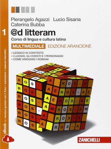 9788808800145 @d litteram. Corso di lingua e cultura latina. Multimediale Ediz. Arancione. Per le Scuole superiori. Con e-book. Con espansione online
