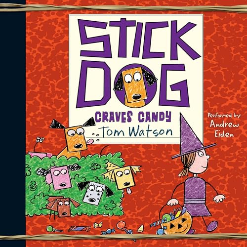 Page de couverture de Stick Dog Craves Candy